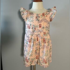 Janie and Jack Tropical Print One Piece.